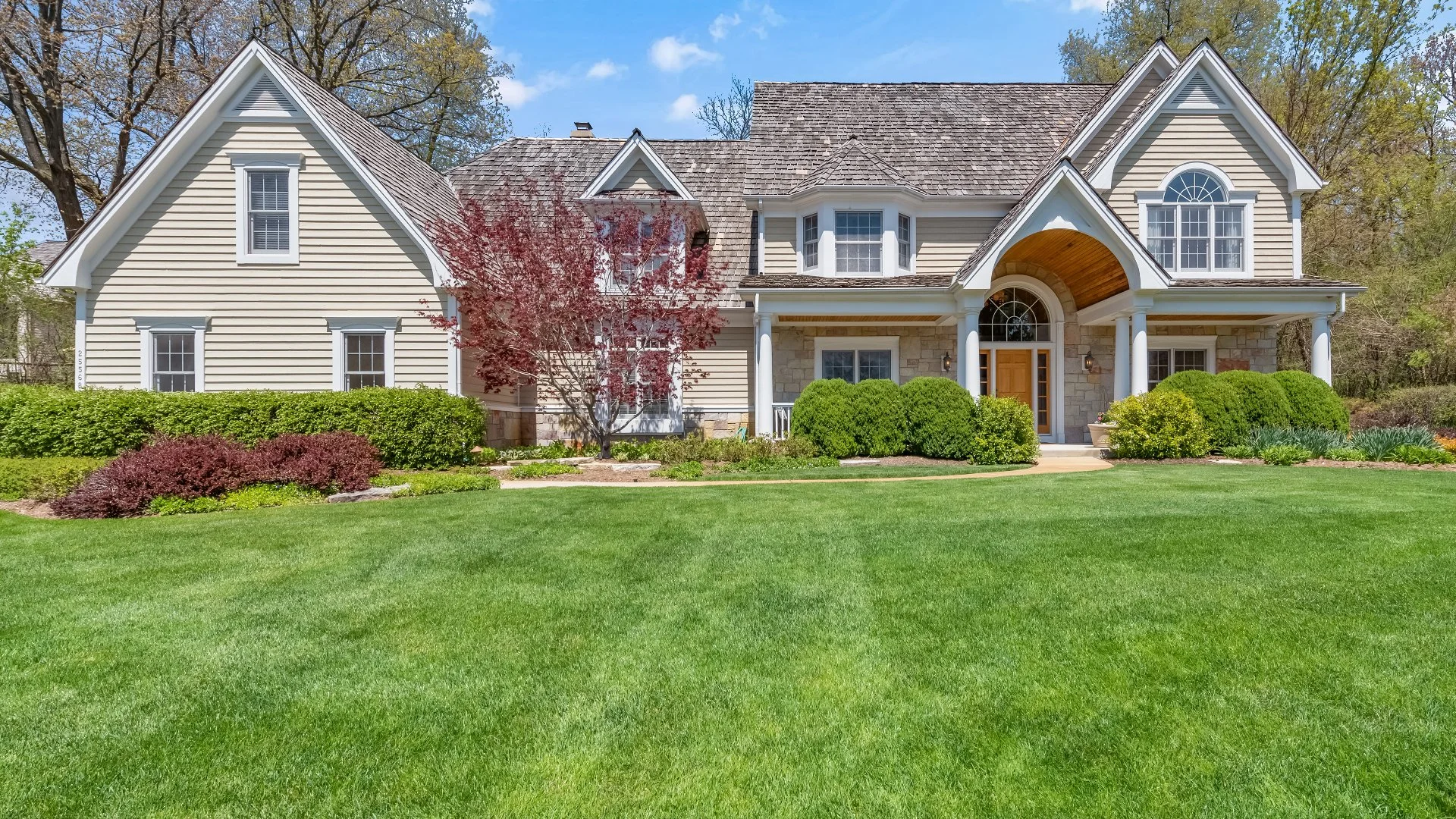 Custom patio and outdoor steps with fire pit in Scottsdale, AZ.