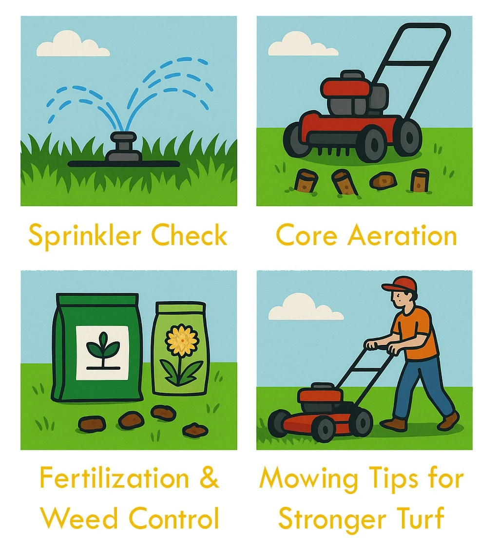 Preparing Your Lawn for Summer